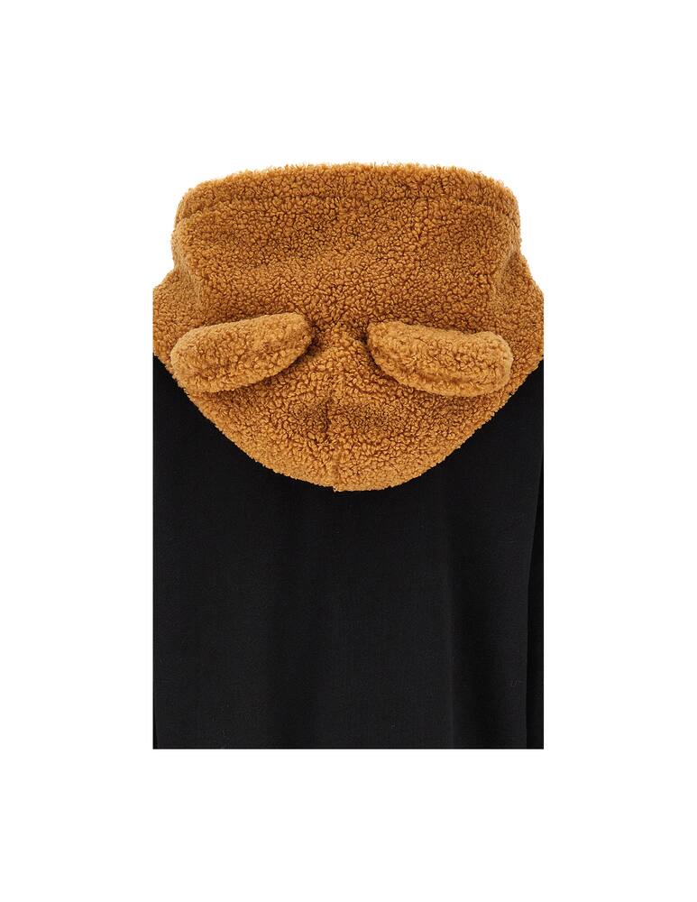 rinascente Moschino Felpa con cappuccio e zip 