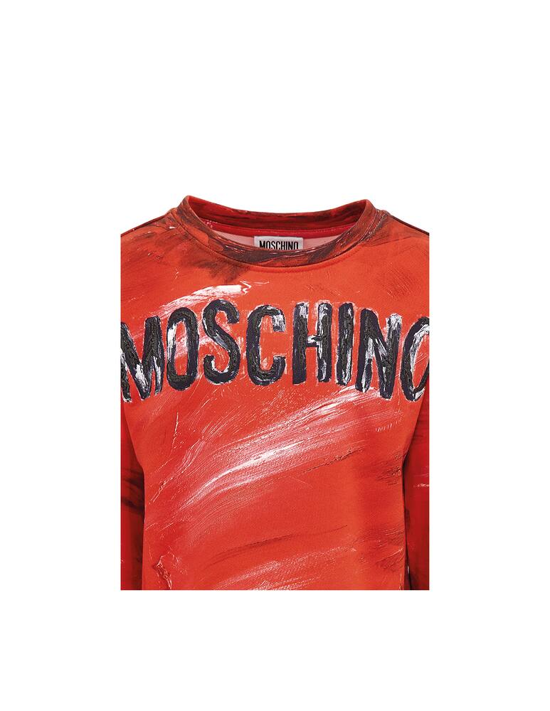 rinascente Moschino Maglione girocollo manica lunga in cotone