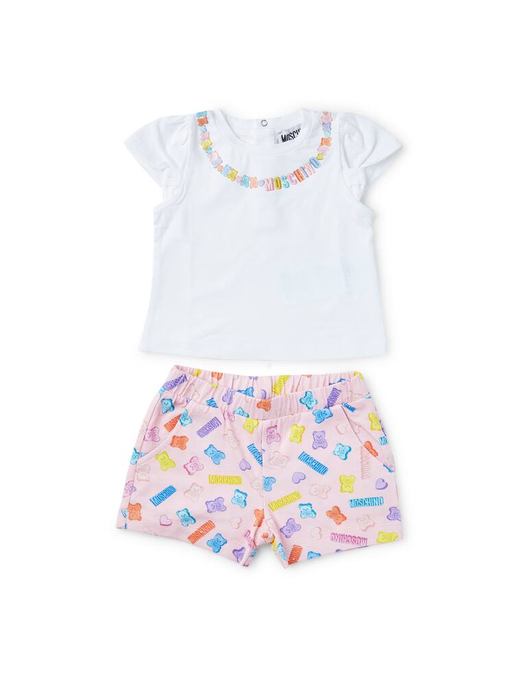 Moschino Set completo maglietta e pantaloncino - Multicolor - immagine 1 Moschino Set completo maglietta e pantaloncino - Multicolor - immagine 1