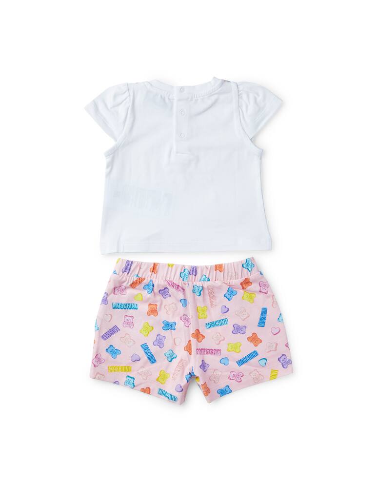 rinascente Moschino Suit set t-shirt and shorts - Multicolor
