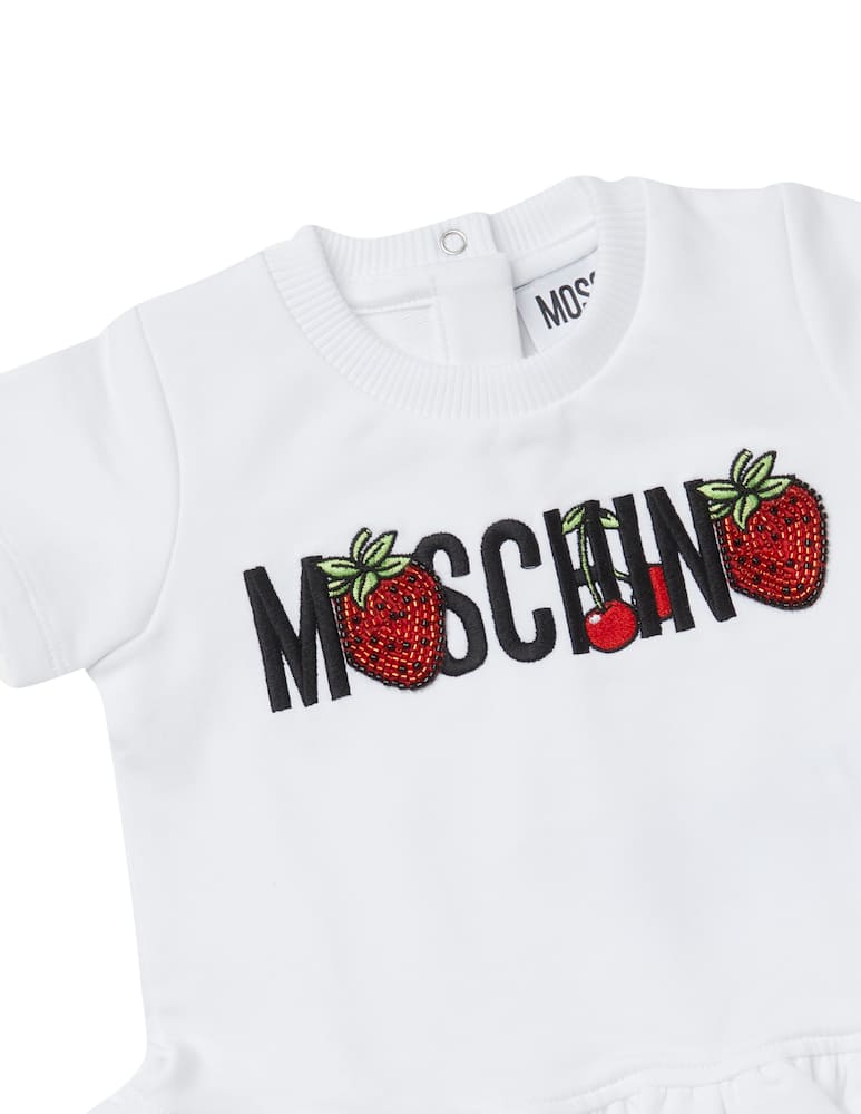 rinascente Moschino Short sleeve dress - Bianco