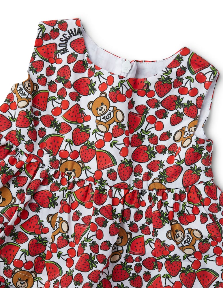 rinascente Moschino Dress and knickers - Rosso