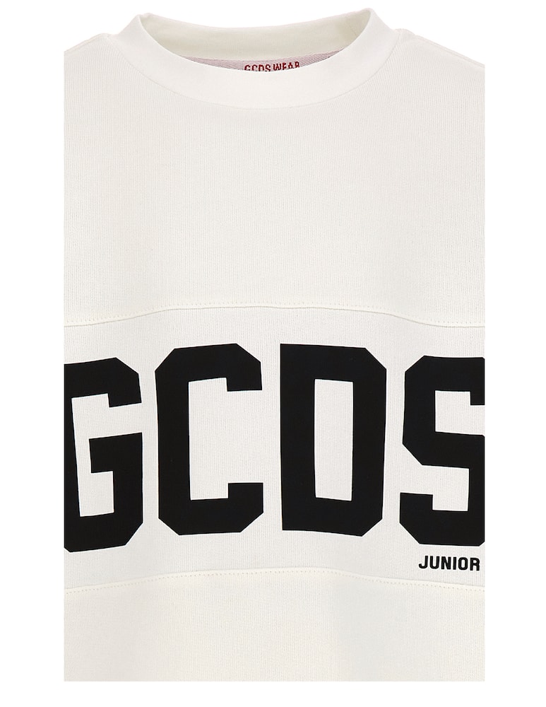rinascente GCDS Cotton crewneck sweatshirt - White