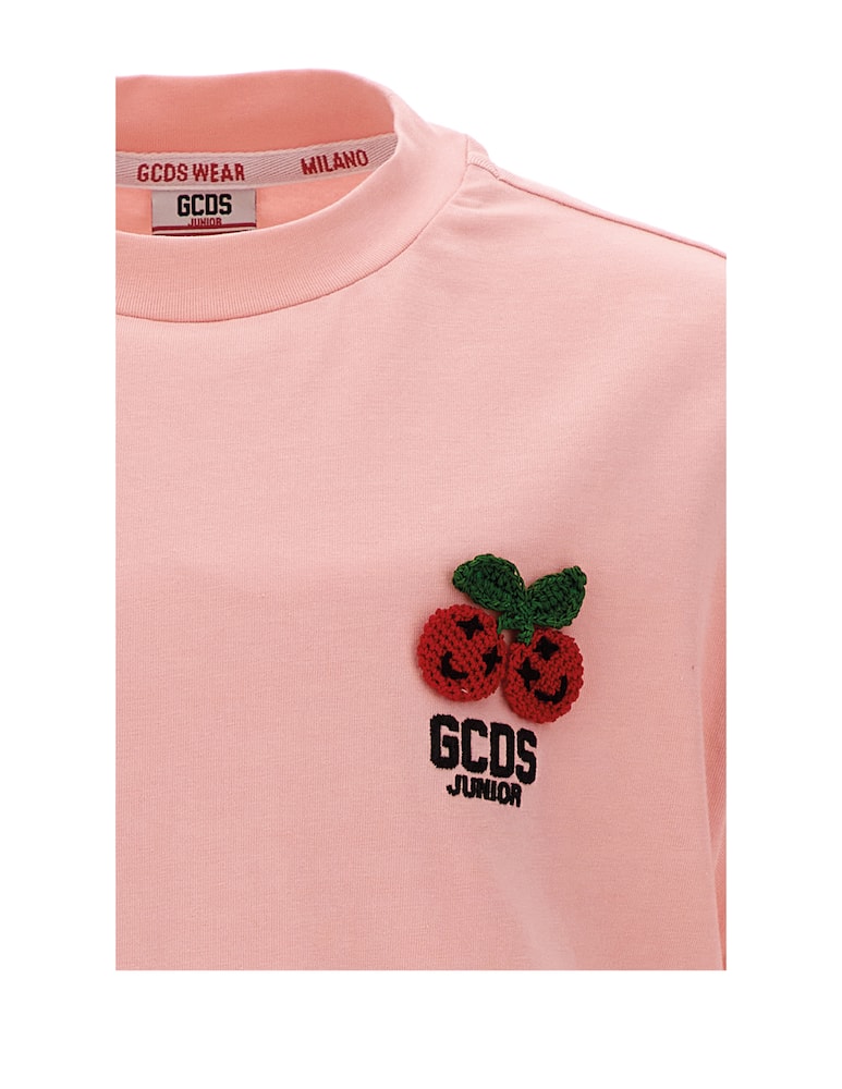 GCDS Short sleeve t-shirt - Pink - picture 2 GCDS Short sleeve t-shirt - Pink - picture 2