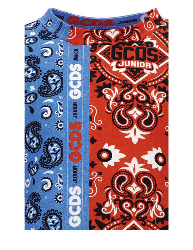 rinascente GCDS Maglietta manica corta maxi - Rosso