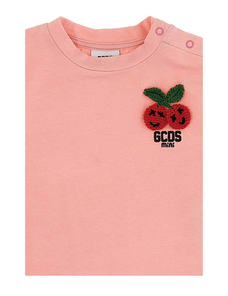 rinascente GCDS Maglietta manica corta girocollo - Rosa