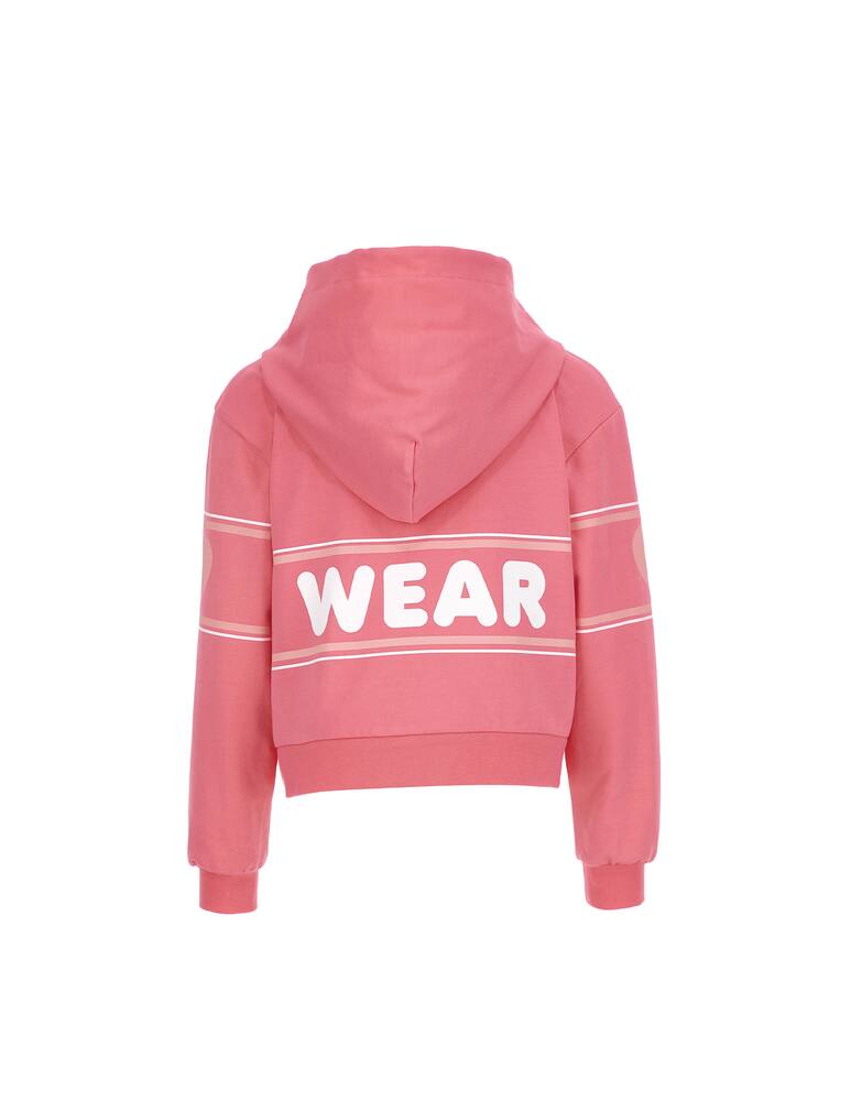 rinascente GCDS Full zip hoodie - Pink