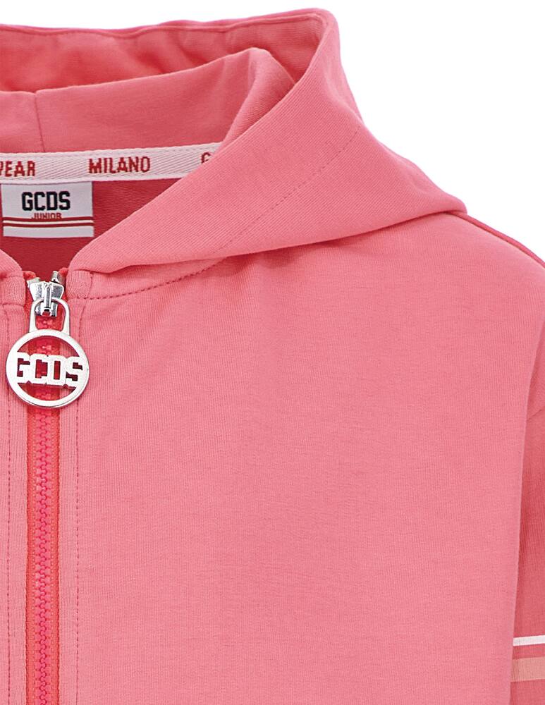 rinascente GCDS Full zip hoodie - Pink