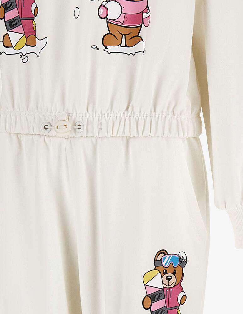 rinascente Moschino Cotton sweatshirt and trousers set - White