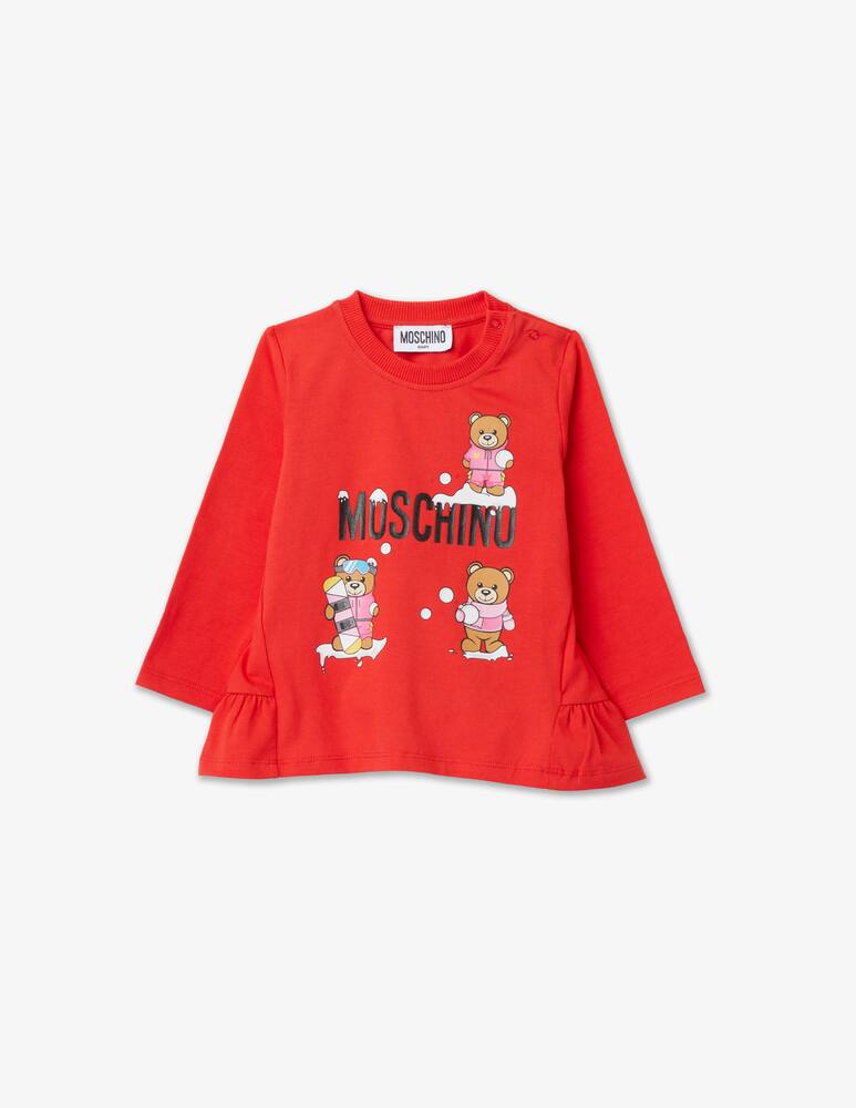 Moschino Maglia in cotone - Rosso - immagine 1 Moschino Maglia in cotone - Rosso - immagine 1