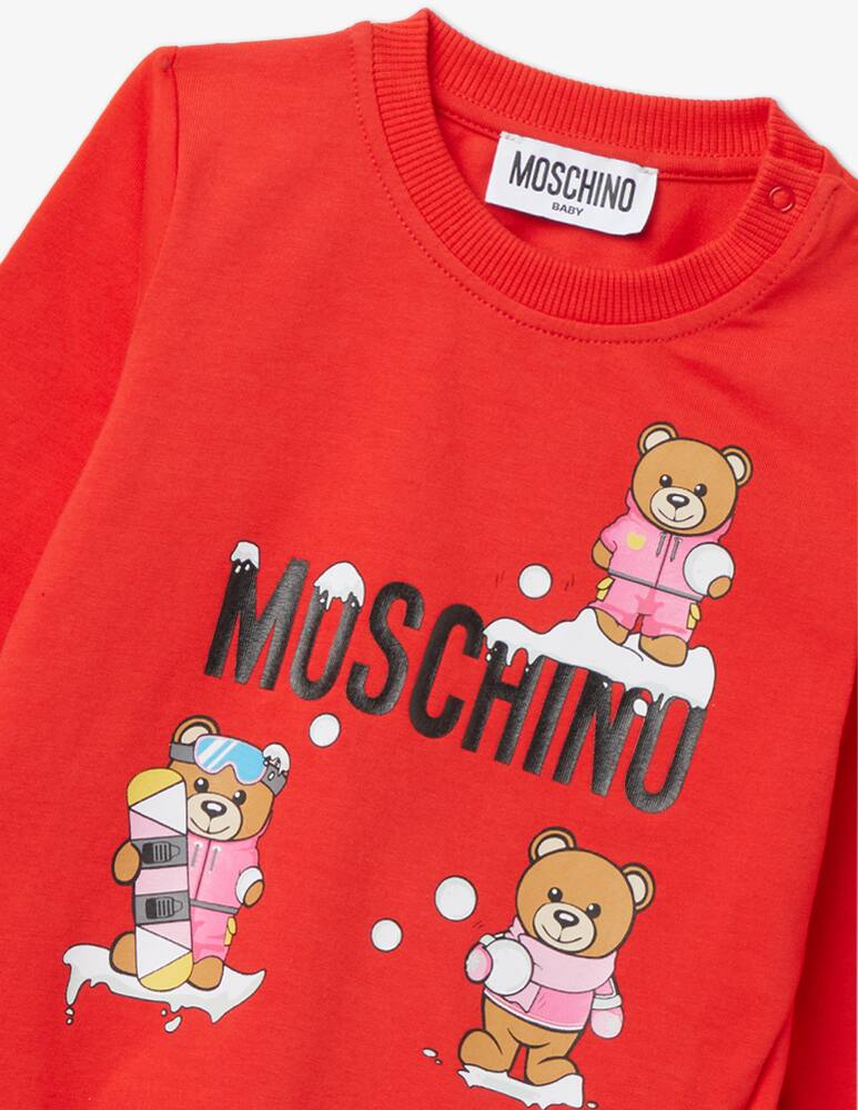 Moschino Maglia in cotone - Rosso - immagine 2 Moschino Maglia in cotone - Rosso - immagine 2
