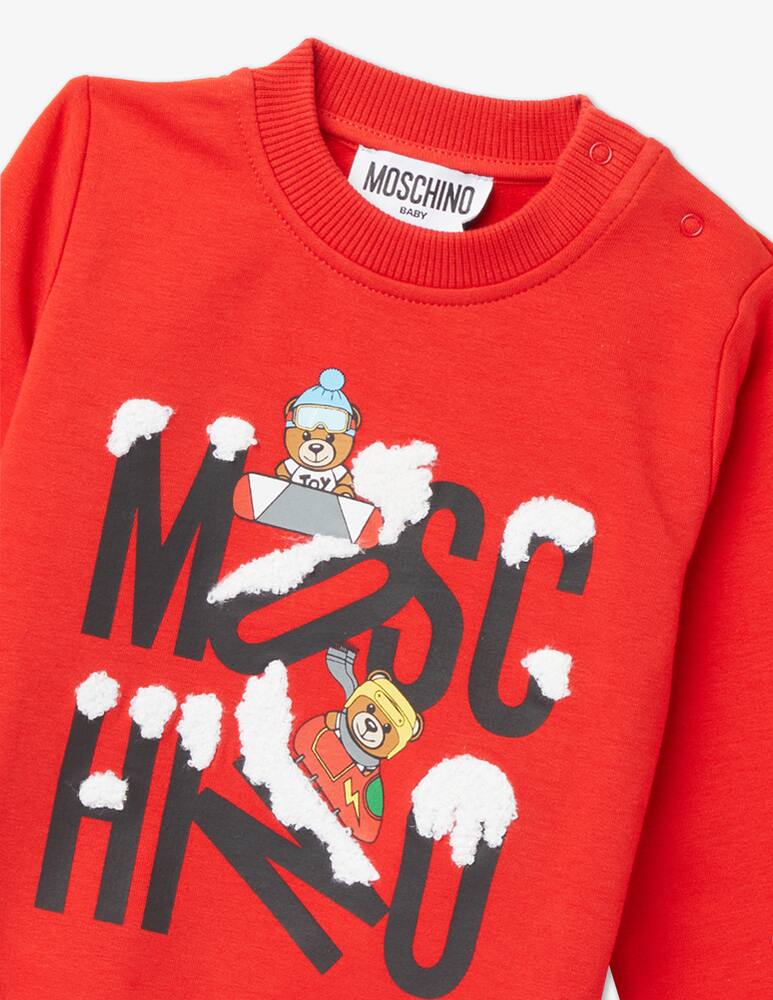 rinascente Moschino Felpa girocollo - Rosso