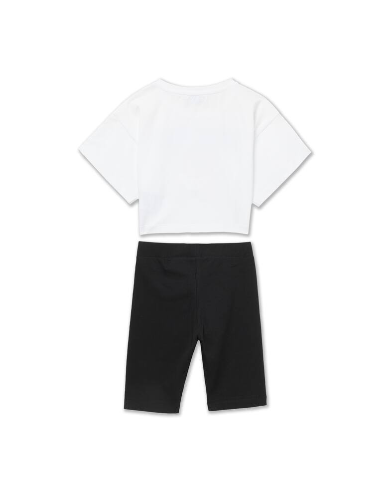 rinascente Moschino Set t-shirt e pantalone ciclista