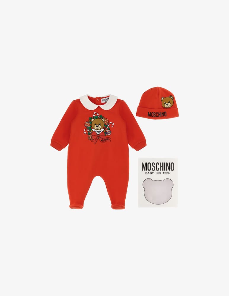 Moschino Tutina con berretto set regalo - immagine 1 Moschino Tutina con berretto set regalo - immagine 1