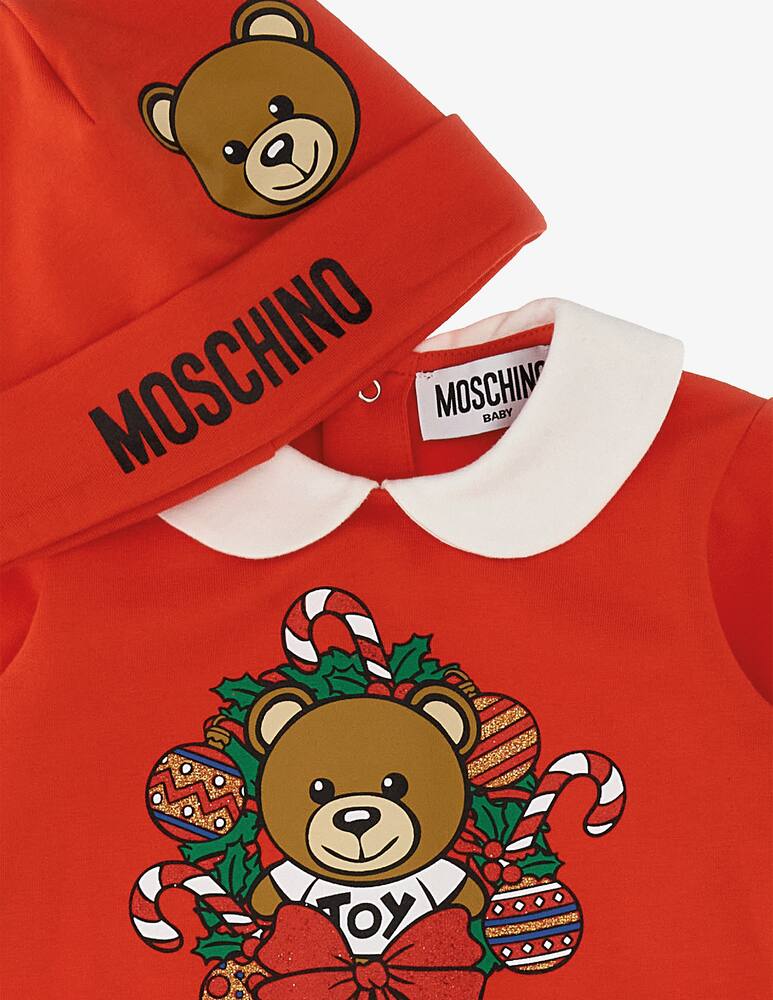 rinascente Moschino Onsie and hat gift set