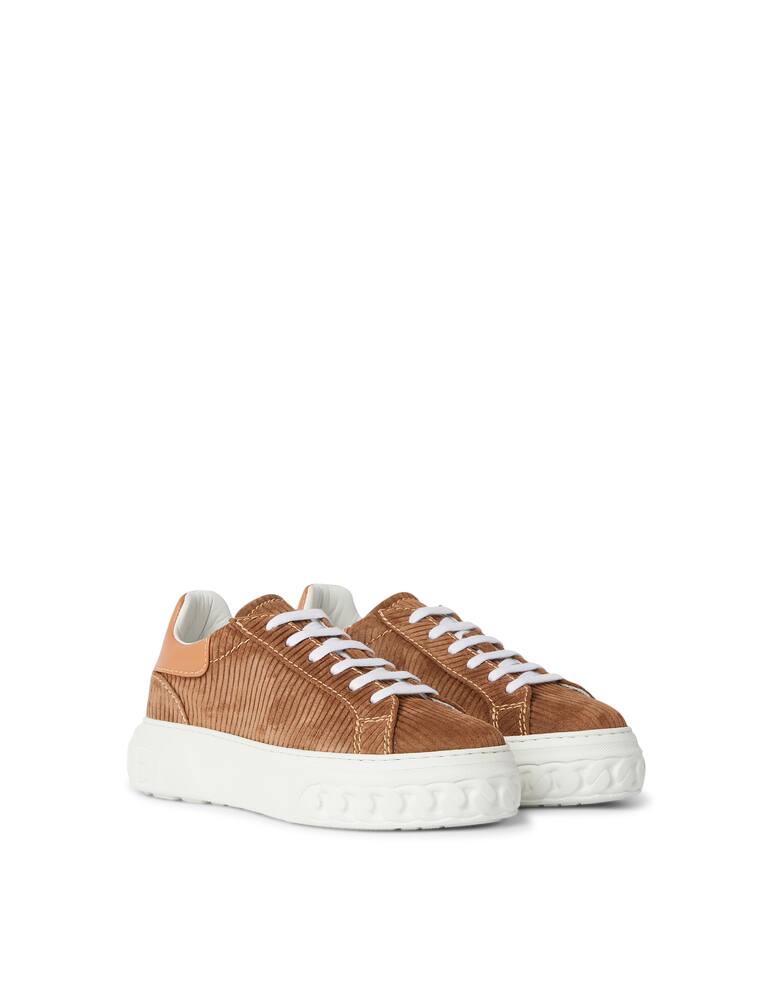 rinascente Casadei Sneakers basse Off Road Velvet Goldmine