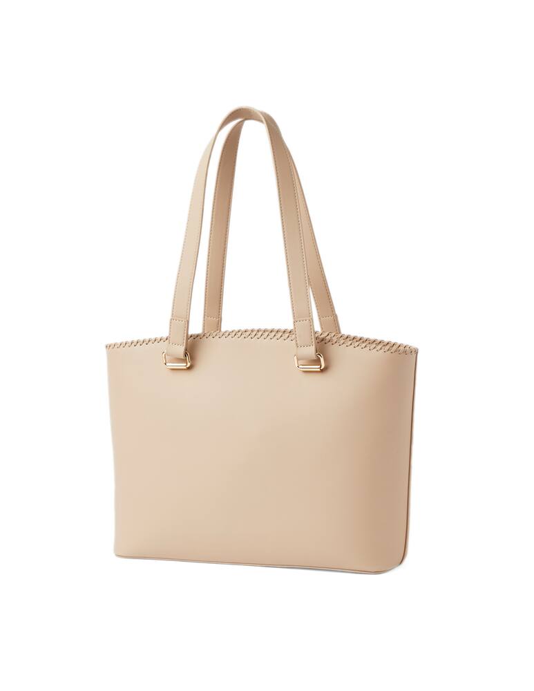 rinascente Love Moschino Borsa a spalla cuore allacciato - beige
