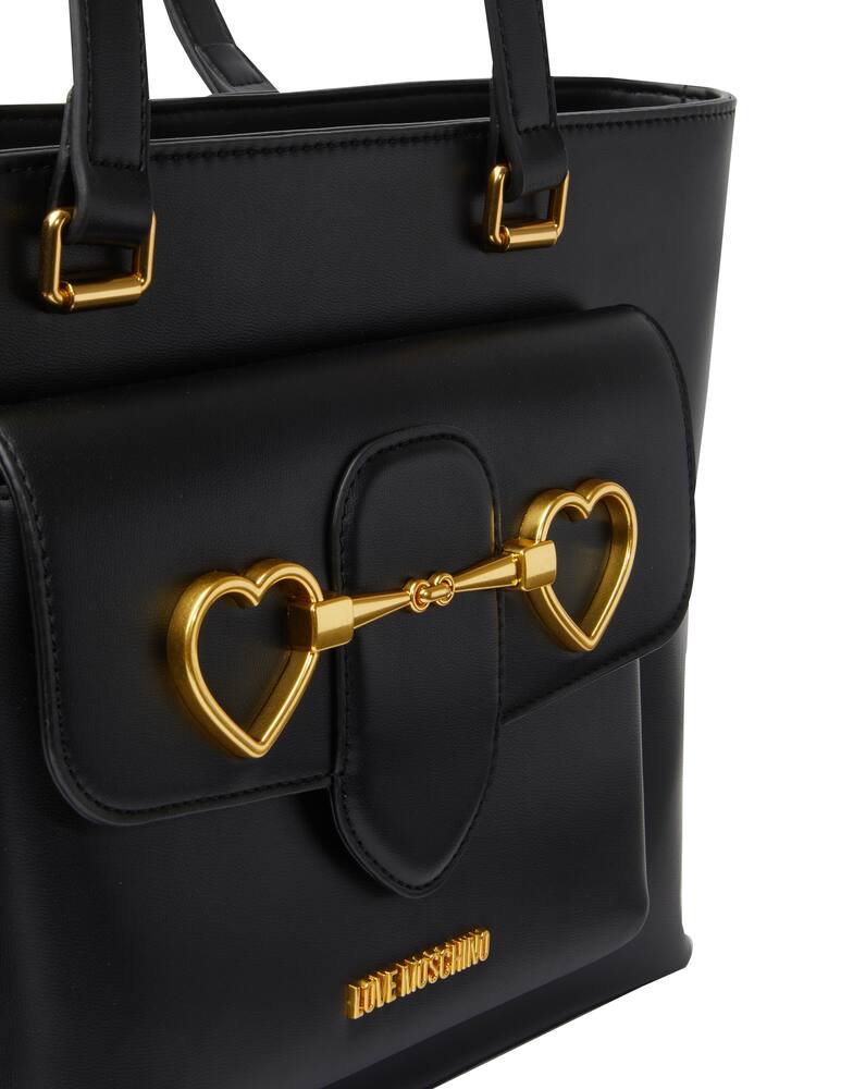 rinascente Love Moschino Borsa a spalla Heartbit - nero