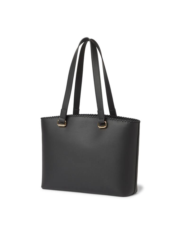 rinascente Love Moschino Borsa a spalla cuore allacciato - nero