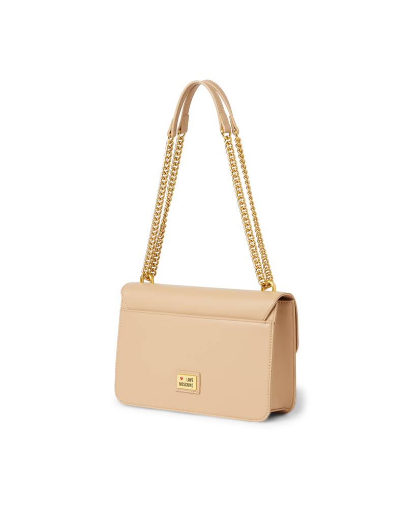 rinascente Love Moschino Borsa a spalla Heartbit - beige