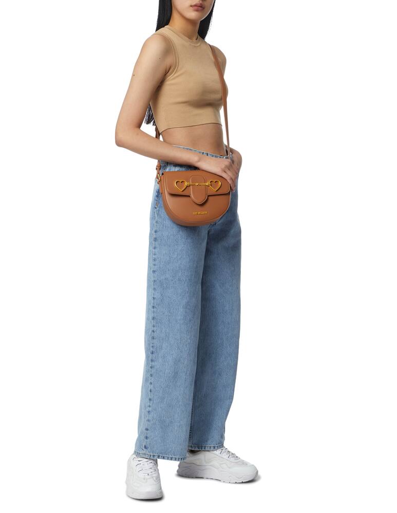 rinascente Love Moschino Borsa a tracolla Heartbit - marrone