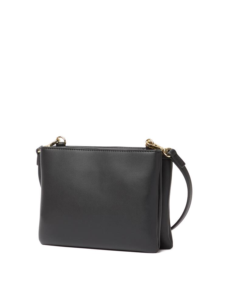 rinascente Love Moschino Heart crossbody bag with chain - black