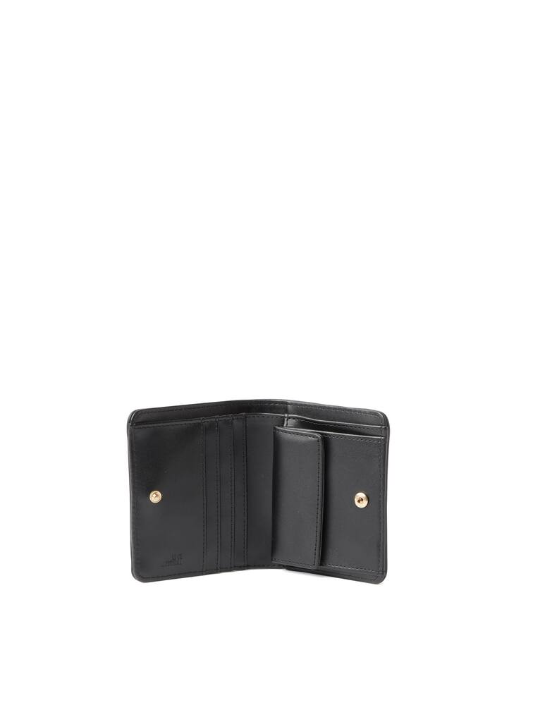 rinascente Love Moschino Laced Heart wallet S - black