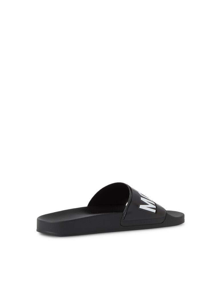 rinascente Moschino Slide logo - black