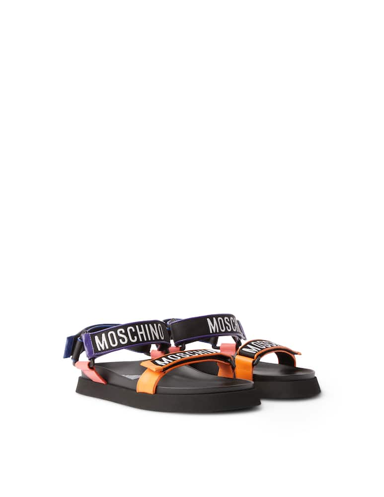 rinascente Moschino Sandalo multicolor - nero