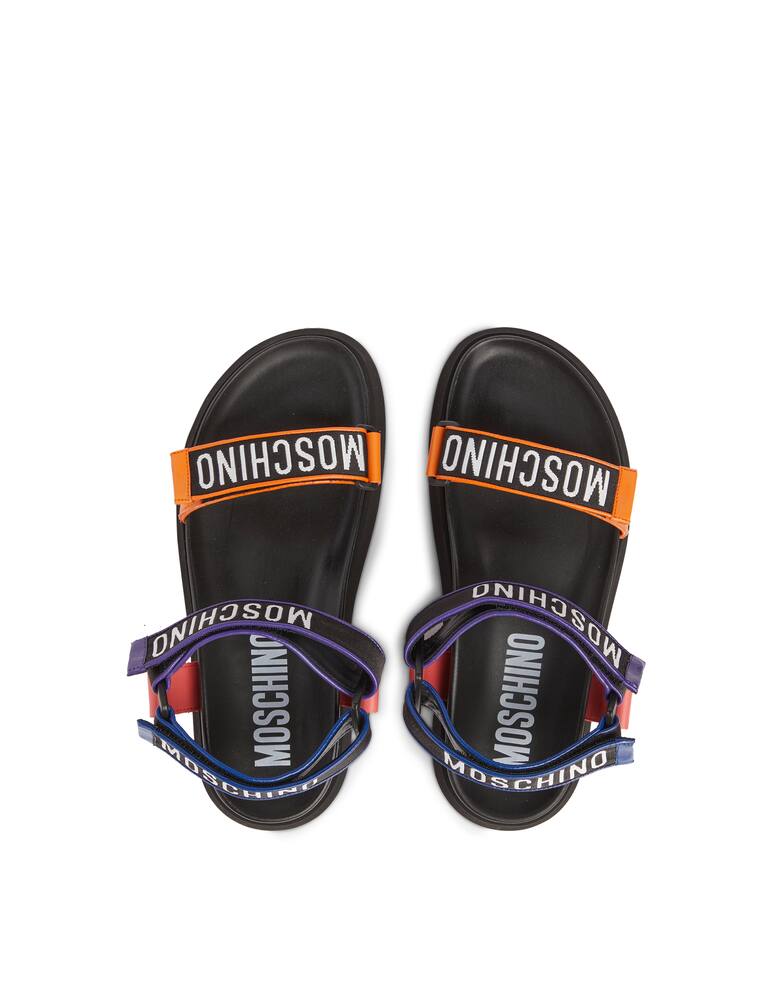 rinascente Moschino Sandalo multicolor - nero