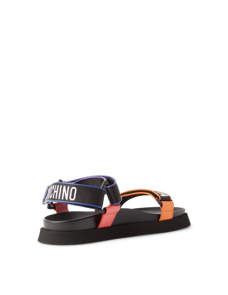 rinascente Moschino Sandalo multicolor - nero