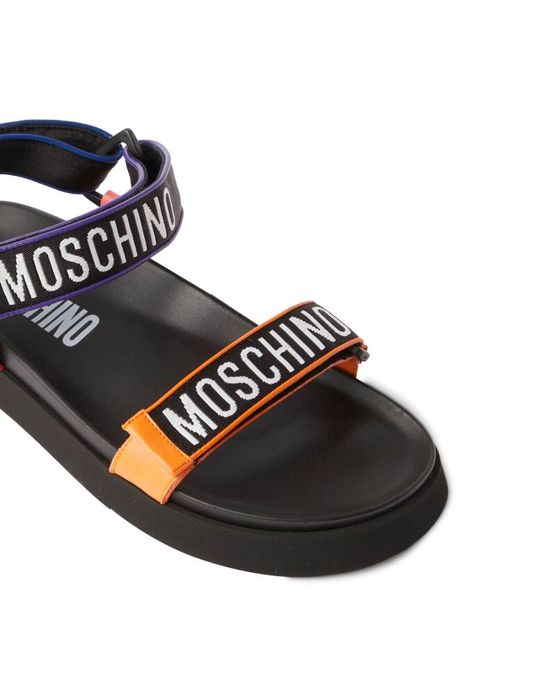 rinascente Moschino Sandalo multicolor - nero