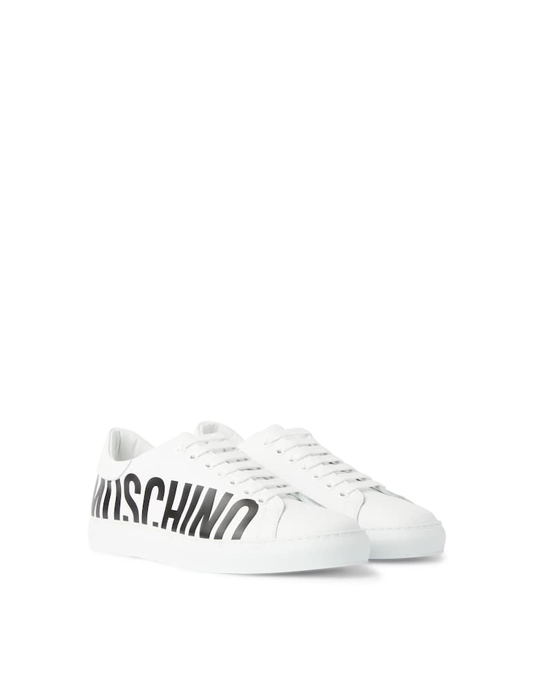 rinascente Moschino F cass big logo sneakers - white