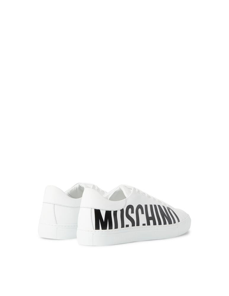 rinascente Moschino F cass big logo sneakers - white