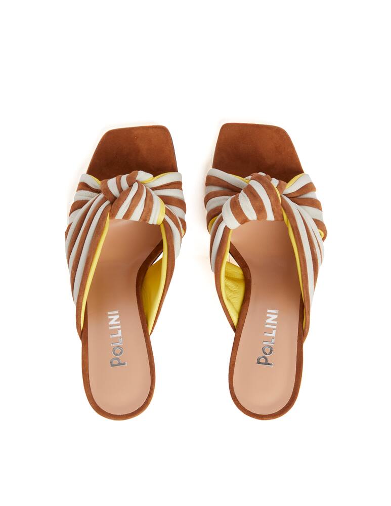 rinascente Pollini Mule con tacco - marrone