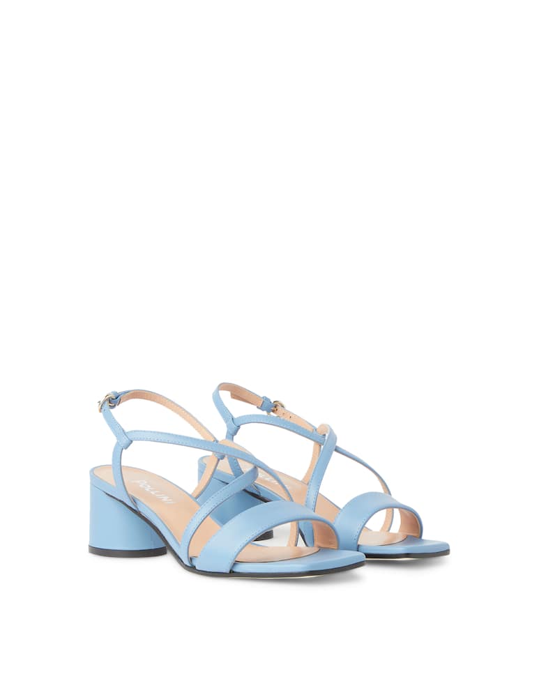 Pollini Sandali con tacco - azzurro - immagine 2 Pollini Sandali con tacco - azzurro - immagine 2