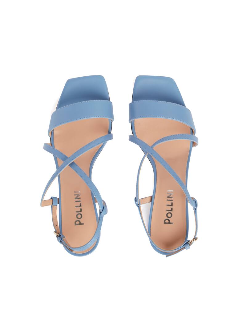 Pollini Sandali con tacco - azzurro - immagine 3 Pollini Sandali con tacco - azzurro - immagine 3