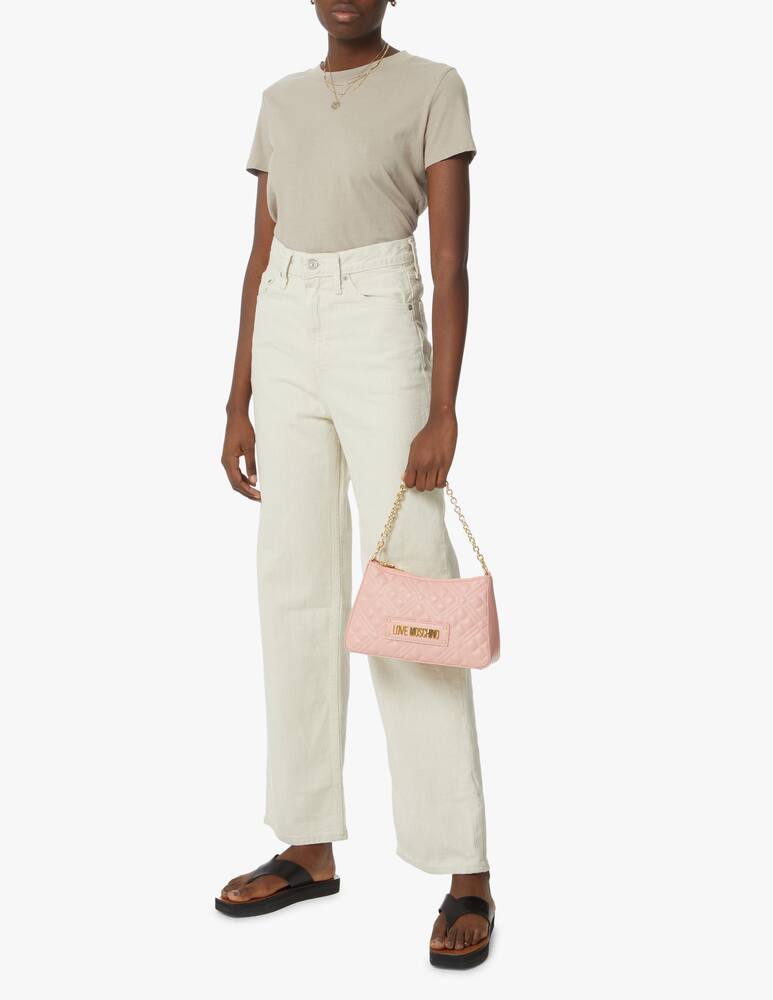 rinascente Love Moschino Quilted shoulder bag - pink