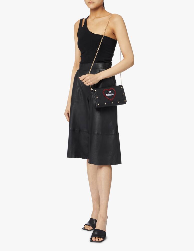 rinascente Love Moschino Borsa a tracolla Love Heart - nero