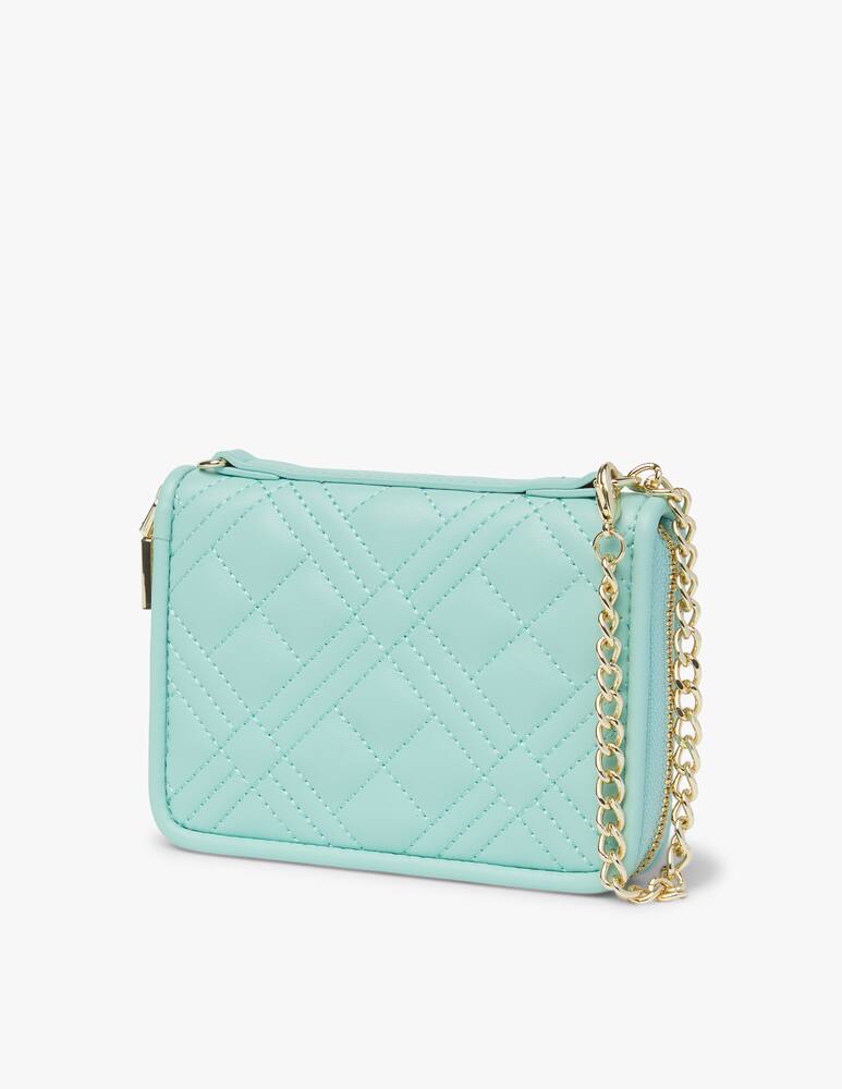 rinascente Love Moschino Bag Charm trapuntato - verde