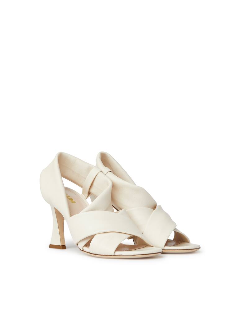 rinascente Pollini Heeled sandals - white