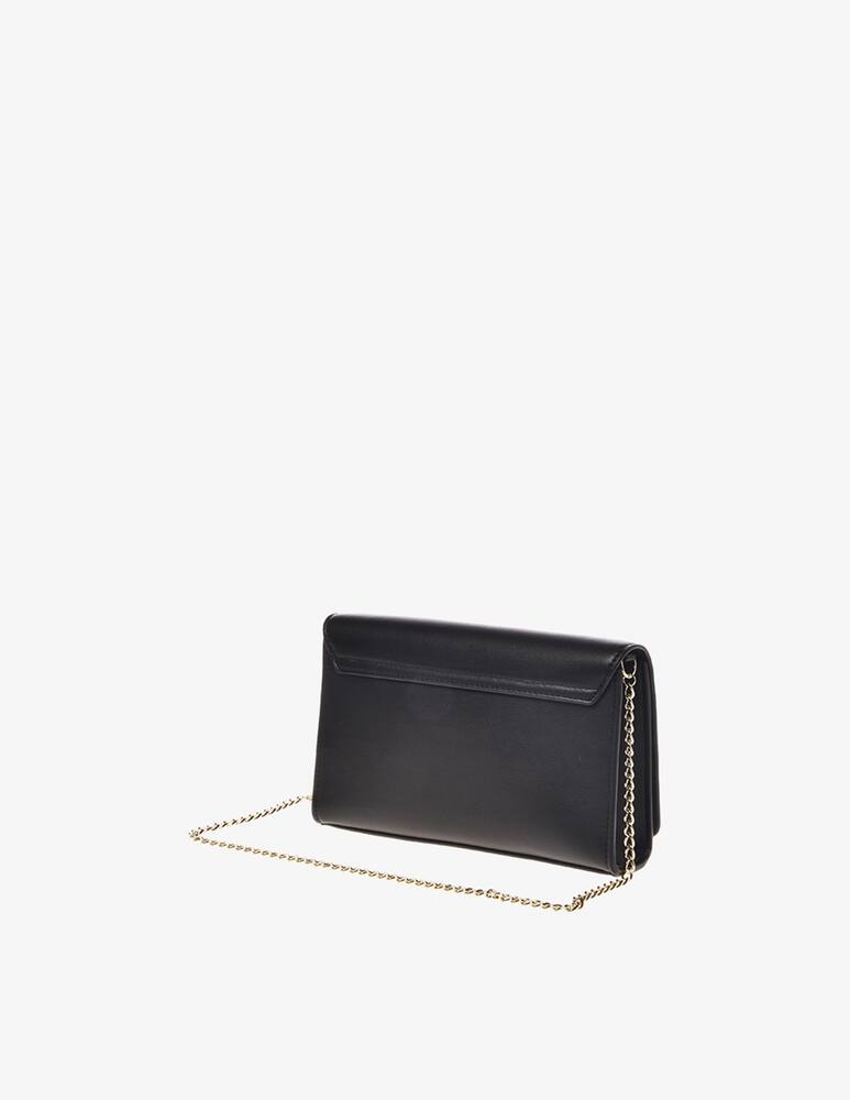 rinascente Love Moschino Crossbody bag bonded lettering - Black