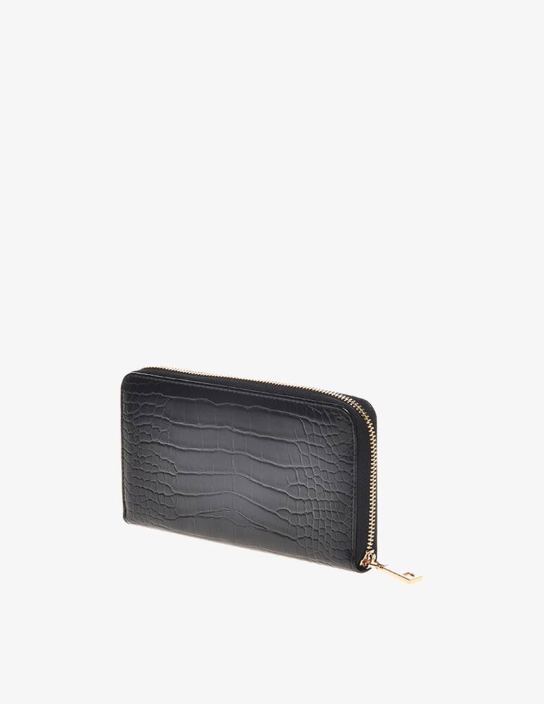 rinascente Love Moschino Portafoglio zip around L Love Lock  - Nero