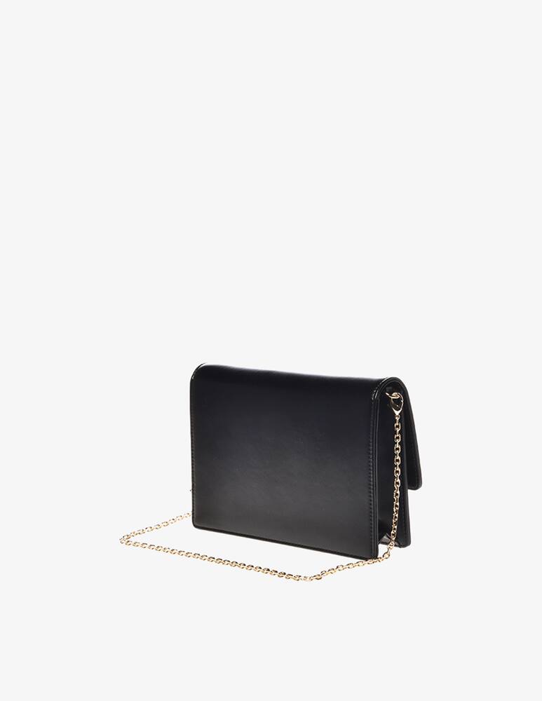 rinascente Love Moschino Evening crossbody flap bag - Black