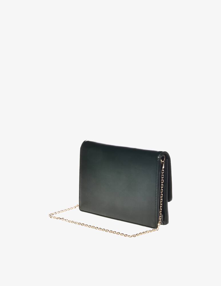 rinascente Love Moschino Evening crossbody flap bag - Black