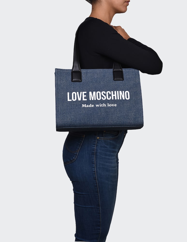 rinascente Love Moschino Shopper denim