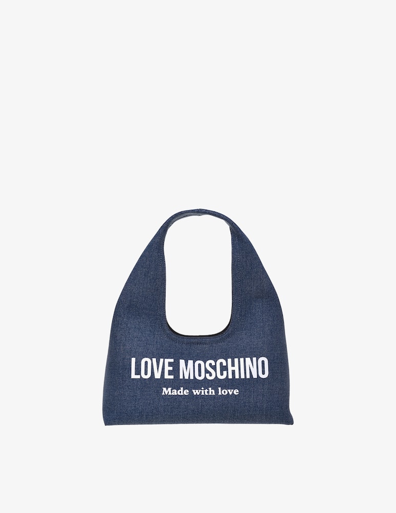 rinascente Love Moschino Borsa a spalla in denim Love 