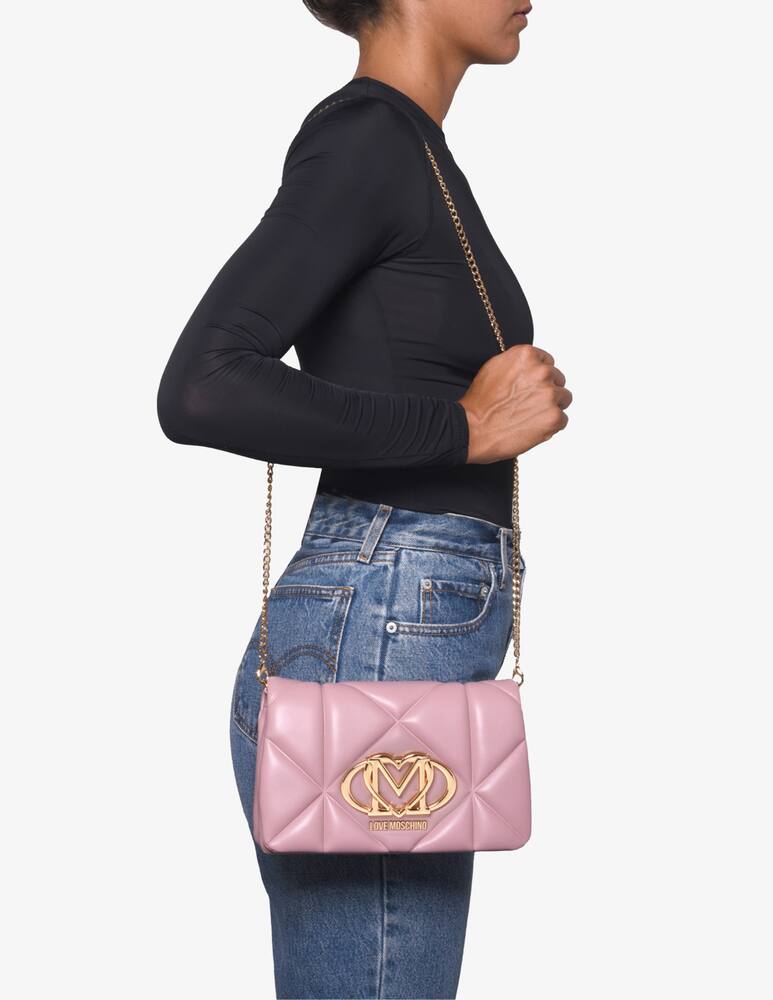 rinascente Love Moschino Quilted smart daily shoulder bag