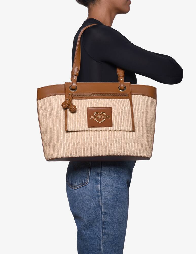 Love Moschino Shopper paglia chic - immagine 2 Love Moschino Shopper paglia chic - immagine 2