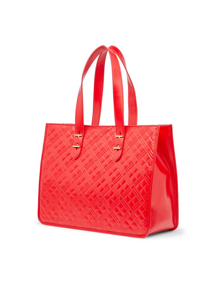 rinascente Love Moschino Borsa shopper trapuntata con logo